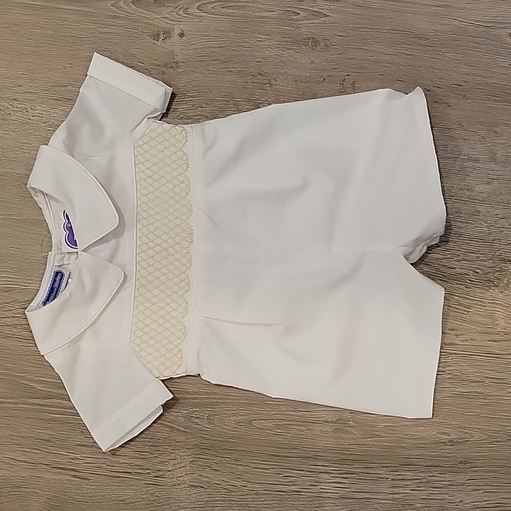 Christening suit white 12m